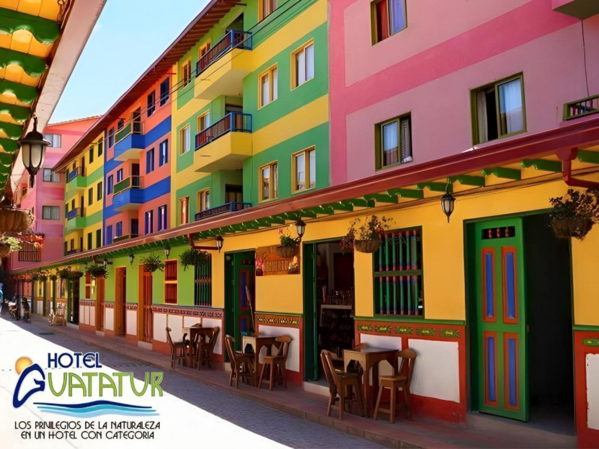 Hotel Guatatur Guatapé Exteriér fotografie
