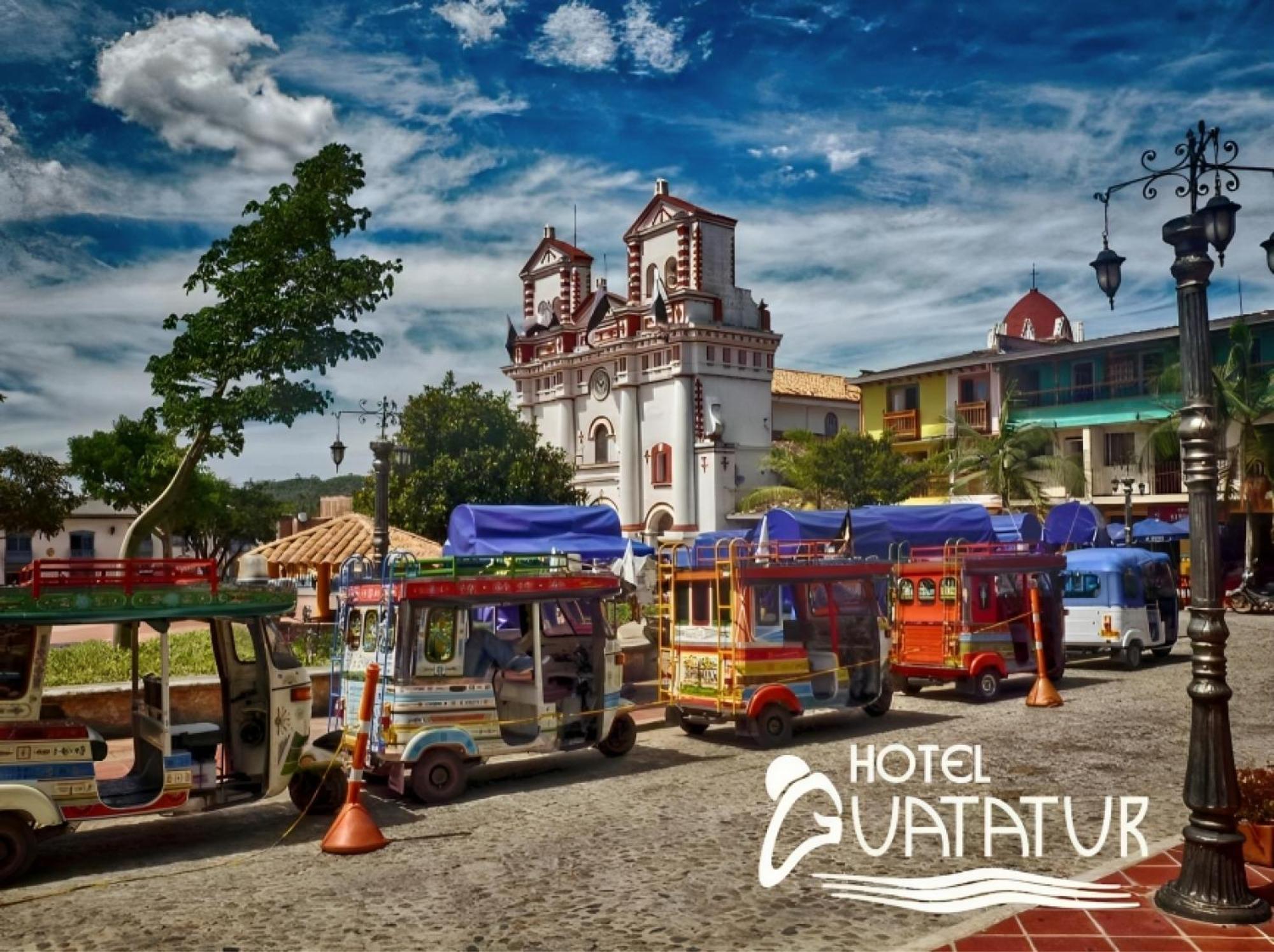 Hotel Guatatur Guatapé Exteriér fotografie